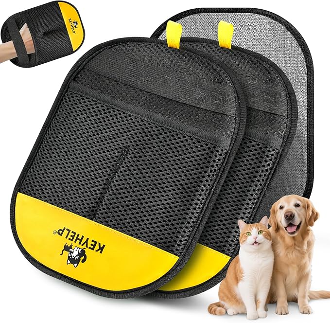 Reusable Pet Hair Removal Glove – Electrostatic Mitt for Dogs, Cats, Furniture & Clothes