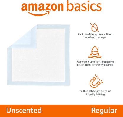 Best Dog and Puppy Pee Pads – Leak-Proof, Quick-Dry Potty Training Pads (100 Pack, 22x22 Inches)