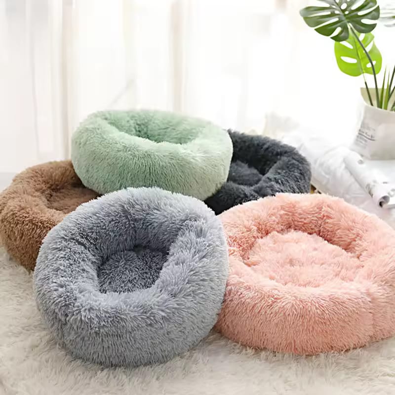Donut Washable Medium Size Dog Cat Bed