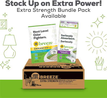 Tidy Cats Breeze Litter System Cat Refill Bundle